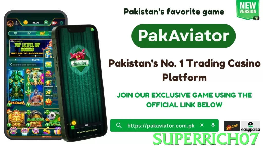 superrich07 game app for Pakistan players - 2